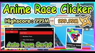 [UPD2] Roblox Anime Race Clicker Script - Shurikens Farm  | Auto Click