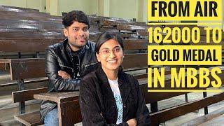 From AIR 162500 to GOLD Medals in MBBS | My Life My story