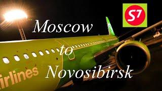 TRIP REPORT | Moscow to Novosibirsk, Siberia | S7 Siberia Airlines A321 NEO