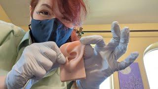 ASMR - Ear Replacement Surgery Roleplay - Soft Spoken, Gloves, Measuring, Close Ear Sounds