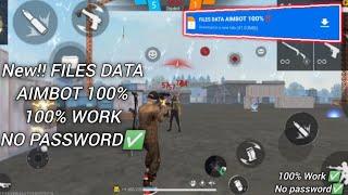 NEW‼️ FILES DATA AIMBOT 100%‼️VIP| WORK 100% NO BAN NO PASSWORD