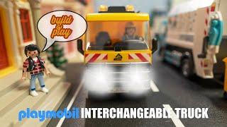 Playmobil City Action Interchangeable Truck 70444 build & play  LKW mit Wechselaufbau camión