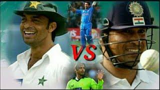 Shoaib Akhtar vs Sachin Tendulkar all 8 dismissals