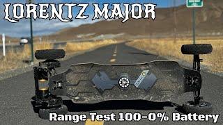 Lorentz Major - Maximum Range Test!