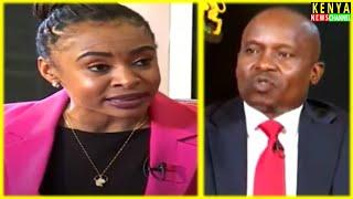 HEATED EXCHANGE between Citizen TV's Mashirima Kapombe & Kithure Kindiki during interview