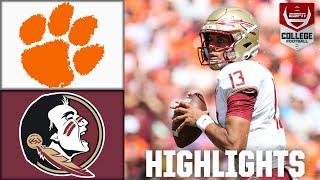 Florida State Seminoles vs. Clemson Tigers | Full Game Highlights