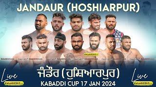 [Live] Jandaur (Hoshiarpur) North India Kabaddi Federation Cup 17 Feb 2024