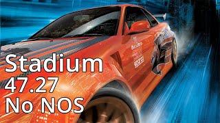 NFS Underground - Stadium - 47.27 (RTA: 47.050) - No NOS