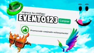 ¡4 NUEVOS PROMOCODES DE ROBLOX! *JUNIO 2021* ROBLOX