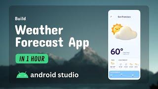 ️Build Weather App in Android Studio️| JAVA & XML | Weather API | 2024 | @CodeKing6