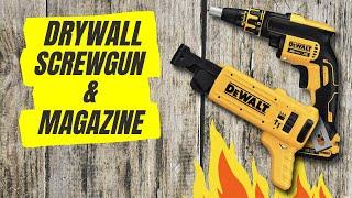 Dewalt Screw Gun + Collated Magazine = CRAZY FAST! Everything you need to know in 3 minutes.