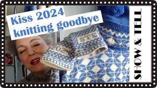 Goodbye to my final vintage knits of 2024 / Planning 2025