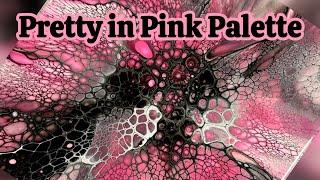 450. Pretty in Pink Palette, Coasters that Sell! Acrylic Paint Tutorial, Acrylic Pouring