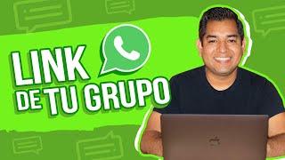 Cómo crear tu link de grupo de WhatsApp