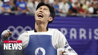 [Paris Olympics] Park Tae-joon wins -58kg taekwondo gold