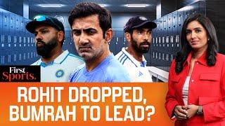 Ind V Aus: Rohit Dropped For The SCG Test Post Dressing Room Leaks | First Sports With Rupha Ramani