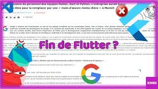 Flutter : framework mobile en fin de vie ? Que ce passe-t-il ? #flutter #development #developer #app