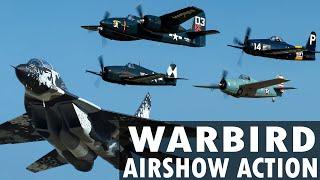 The BEST of Warbird Airshow Action 2022