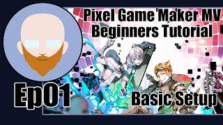 Pixel Game Maker MV Beginners Tutorial Ep01 - Software Overview