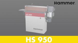 Hammer® HS 950 - Stroke & Edge Sanders | Felder Group