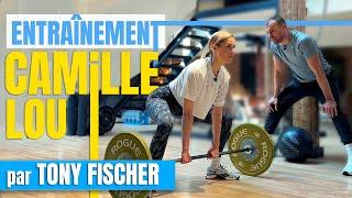 Entrainez-vous avec CAMILLE LOU : faites sa séance de sport en temps réel !