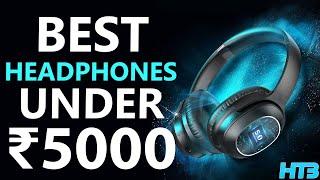 Top 5 Best Headphones Under 5000 in 2022  Best Wired & Wireless Headphone Under 5000 in India 2022