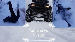 Квадроспор Yamaha vs Suzuki. Реклама от ATV ПАлицы