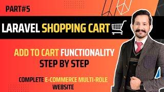 Laravel Shopping Cart Tutorial| Add to Cart| Laravel Tutorials