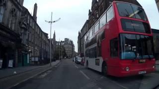 Cloudy Autumn Day Drive Around Dundee Tayside Scotland