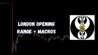 ICT Gems - London Opening Range + Macros