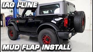 IAG I-Line Mud Flap installation