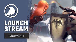 Crowfall Launch Stream with Dvalin | Taking over Crowfall Twitch Channel | New MMORPG 2021