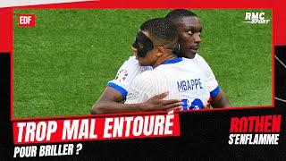 Équipe de France : Mbappé, trop mal entouré pour briller ?