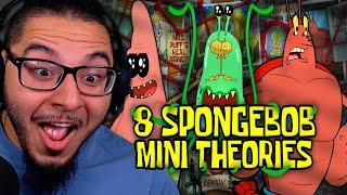 Alex Bale - 8 SPONGEBOB MINI THEORIES (Larry the Lobster, Alien Jellyfish Invasion, etc.) | REACTION