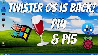 Twister OS 3.0.2 For Raspberry Pi 4 and Pi 5. Supports Windows programs with Wine