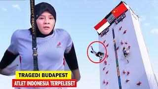 Detik-Detik Atlet PANJAT TEBING INDONESIA  TERPELESET, TAPI TETAP JUARA