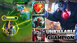 PICK MUNDO AGAINST FULL AD TEAMS AND WIN! WILD RIFT (RUNES & BUILD)