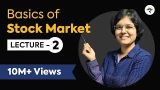 Basics of Stock Market For Beginners  Lecture 2 By CA Rachana Phadke Ranade