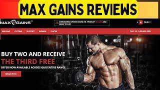  Do Max Gains Bodybuilding Supplements Work? Max Gains Website Is Good | Max Gains Review 2022