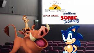 Timon And Pumbaa at the Cinema: "Sonic The Hedgehog (1991) [SEGA Genesis]" Title Card