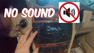 Mercedes Benz Car Speakers Not Working/No Audio (EASY FIX!)