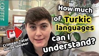 How much of Turkic languages can I understand? Crimean Tatar edition.