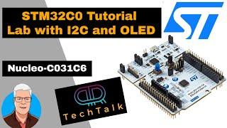 Connecting a Graphical Oled to STM32 Low end  & Low cost  MCU the STM32C031C6