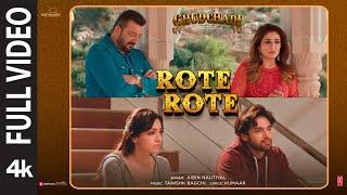 GHUDCHADI: Rote Rote (Full Video) Jubin Nautiyal,Sanjay Dutt, Parth,Raveena Tandon,Khushalii,Tanishk