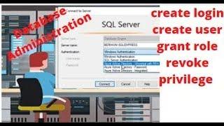 #SQL query Tutorial for Beginners To Advanced in one video | create login | user grant ,revoke 2024