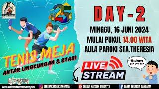 TURNAMEN TENIS MEJA ANTAR LINGKUNGAN | DAY-2 (FINAL)