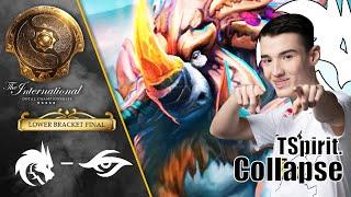 [TI10] SPIRIT vs SECRET | THE REAL MAGNUS GOD - COLLAPSE | TI10 FULL GAME PLAYER'S PERSPECTIVE