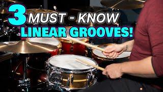 3 Linear Grooves ANY DRUMMER Can Learn! | DRUM LESSON - That Swedish Drummer