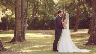 Emotional St. Louis wedding film at Grant's Farm will make you cry {groom cries}