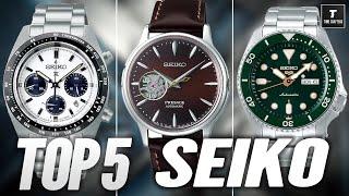  Top 5 Mejores Relojes Seiko   ¡Los Más Deseados del Año!